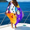 1pc OCTONAUTS Beach Towel with Custom Name, Beach/Swimming/Bath/Picnic/Camping Towel, Suitable for Seaside Beaches