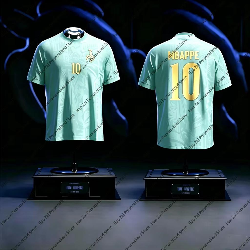 2026 New 10th Anniversary Special Edition Soccer Jersey T-shirt  French Sports T-shirt for Football Training