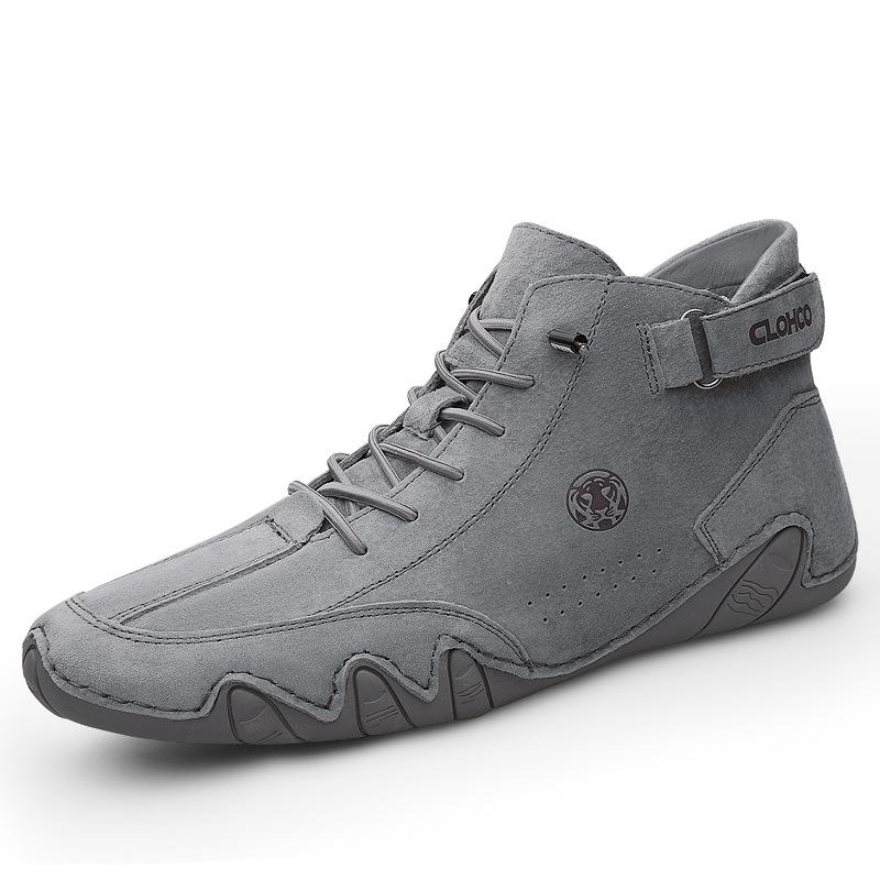 

Осенне-зимние повседневные вельветовые хлопковые ботинки средней и высокой посадки, мужские, трендовые, в стиле ретро, однотонные, закрывающие стопу, с круглым носком, домашние тапочки 48