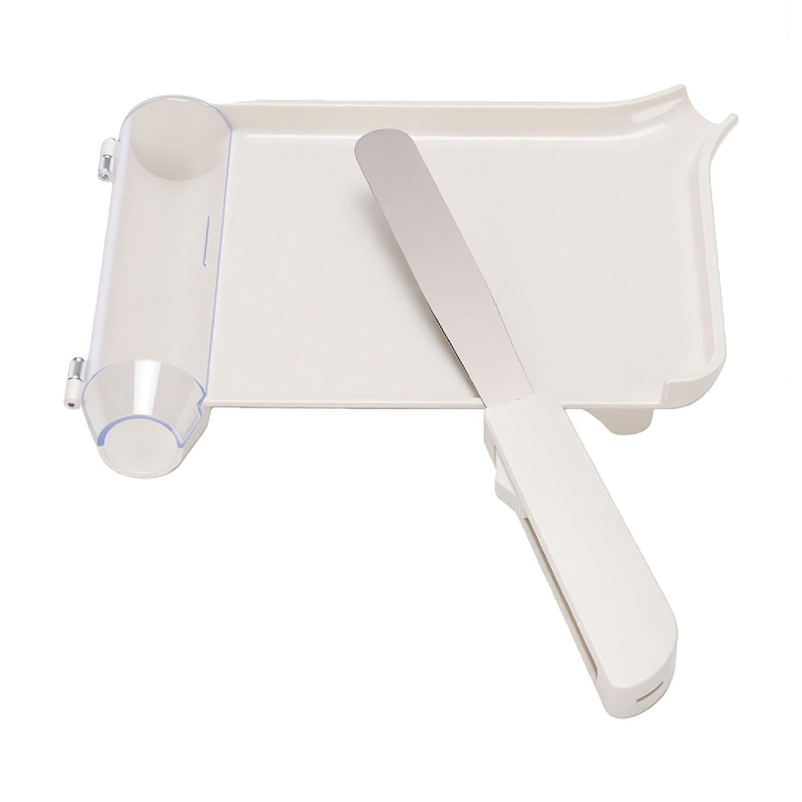 Tablet Counting Tray Ergonomic Design Safe Counting Tray with Spatula for Beads Small Parts