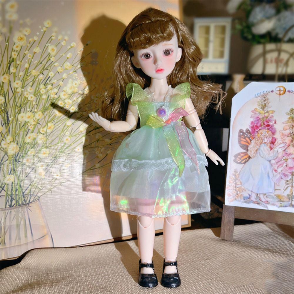 

Кукла BJD Девочка-Кролик 30 см Игрушка Длинные Волосы Наряжать Куклы BJD Игрушка для Наряжания Сделай Сам для Девочки Подарок на День Рождения style 12