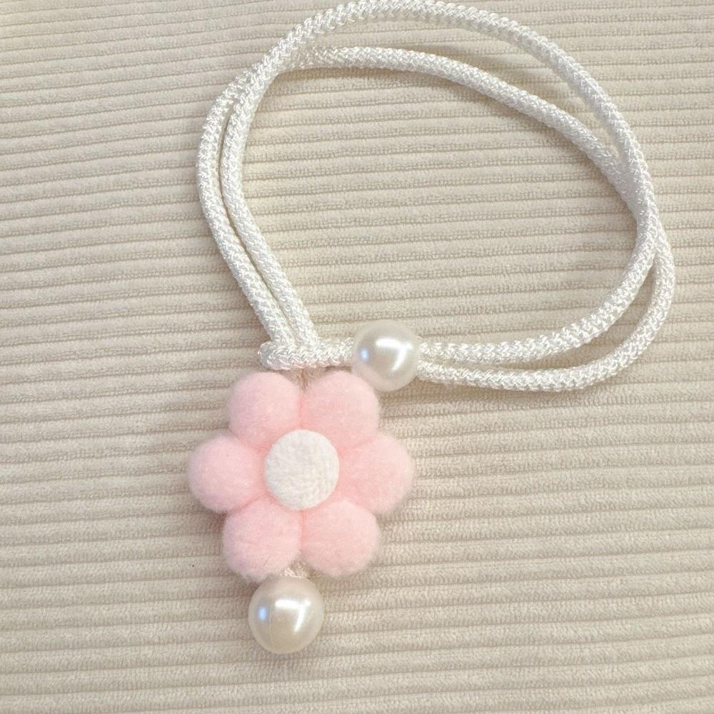 2PCS Sweet Heart-shaped Curtain Tiebacks Romantic with Beads Curtain Tie Mosquito Net Tie Mosquito Nets