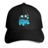 Faience Hippo  Floral Artefacts Baseball Cap Luxury Hat Sun Caps Ball Cap Golf Hat Genuine Unisex Golf Wear Womens