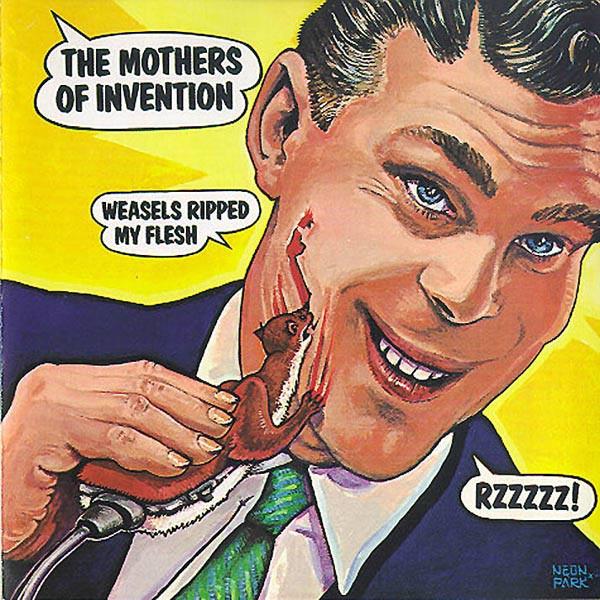 

CD FRANK ZAPPA - Weasels Ripped My Flesh CDZAP24 Zappa Records 1990 Europe Jazz Used