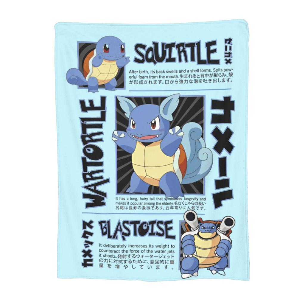 Pokemoned Pikachu Cartoon Fleece Blankets Funny Throw Blankets for Bed Sofa Couch 200x150cm Bedspreads