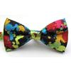 Adjustable Printed Tie Men Bowties Wedding Tie Banquet Tie Butterfly Pre-tied