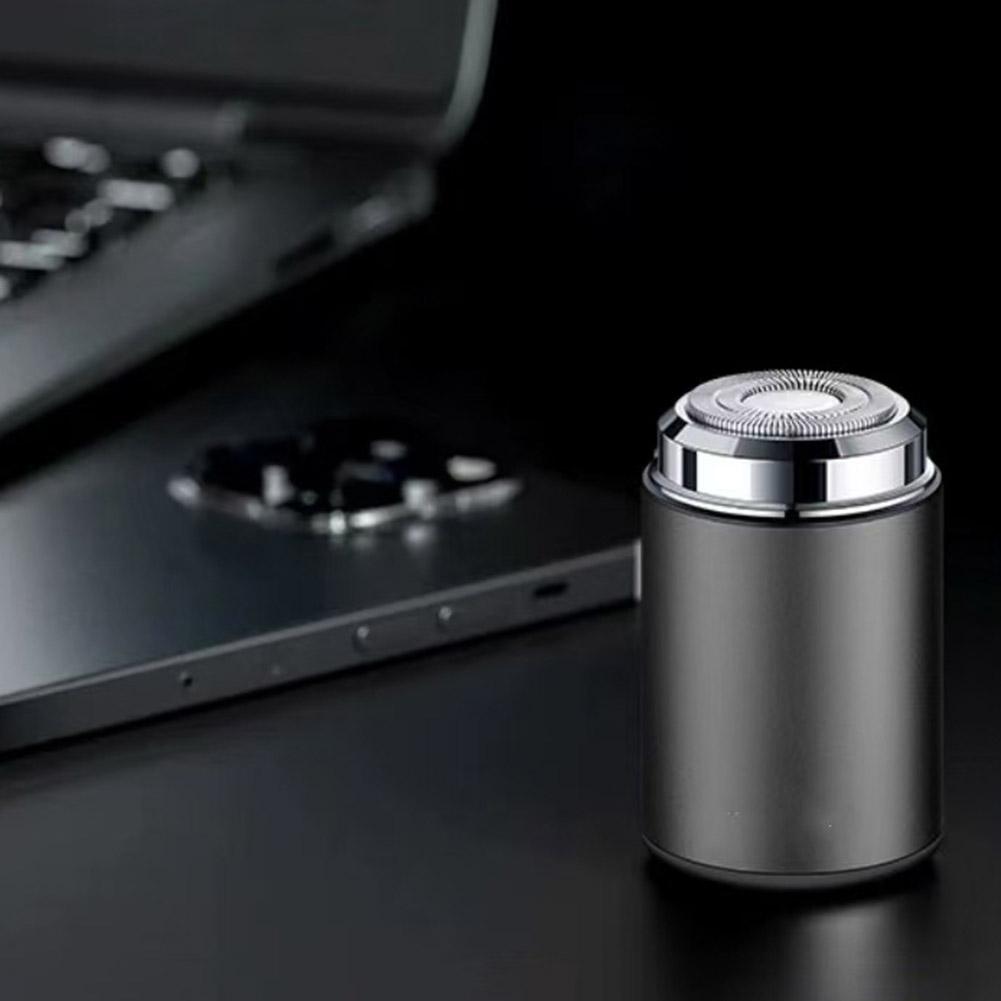 Men Mini Electric Shaver USB Rechargeable Portable Electric Shaver IPX6 Waterproof Pocket Electric Razor for Travel
