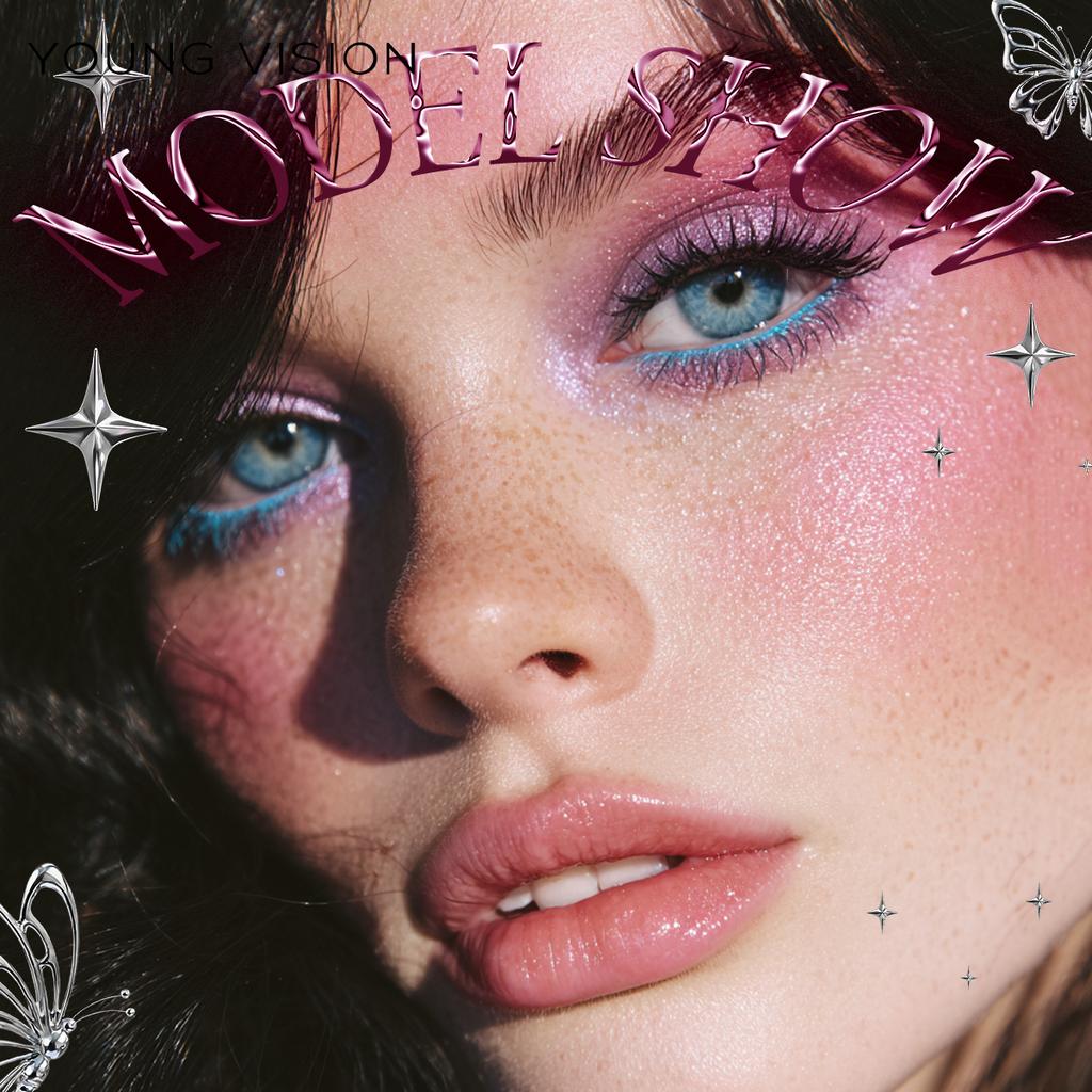 7 Color Liquid Eyeshadow Waterproof, Non-sticky Rmt Highlighter & Smoky Eyeshadow with Vivid Color Payoff Cosmetics