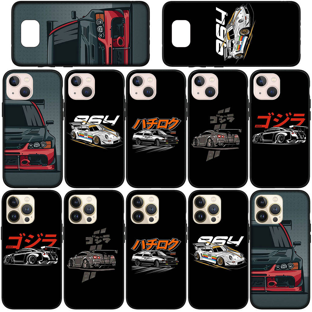 Phone Case for Samsung Galaxy S25 S23 S22 S24 Ultra FE A05 A06 A15 A16 A36 A37 A35 A54 A55 A56 A57 A25 A26 A53 A17 S10 Supercar Anime Super Car Cover