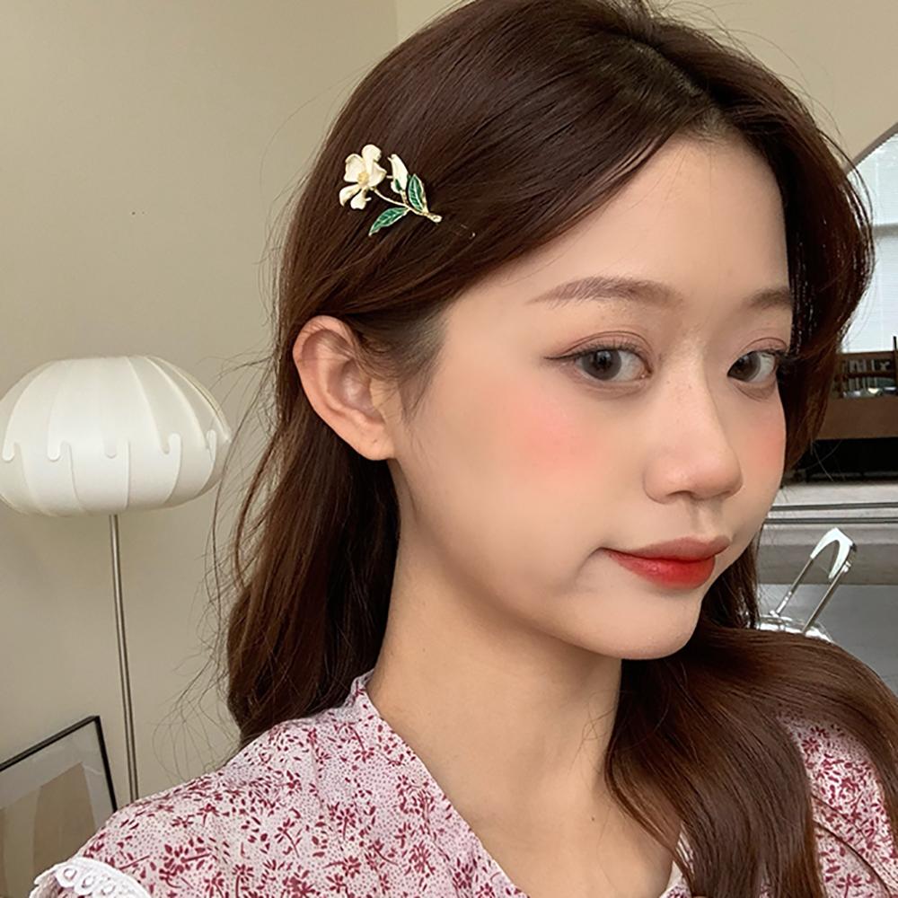 

Ретро Милые Девушки Металлические Женщины Груша Цветок Заколка Для Волос Боковая Зажим Цветок Заколка Аксессуары Для Волос