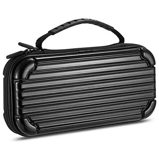 Switch Case compatible Organic EL model carrying hard pouch storage bag holds 10 game cards large capacity dustproof dirt-resistant shockproof full