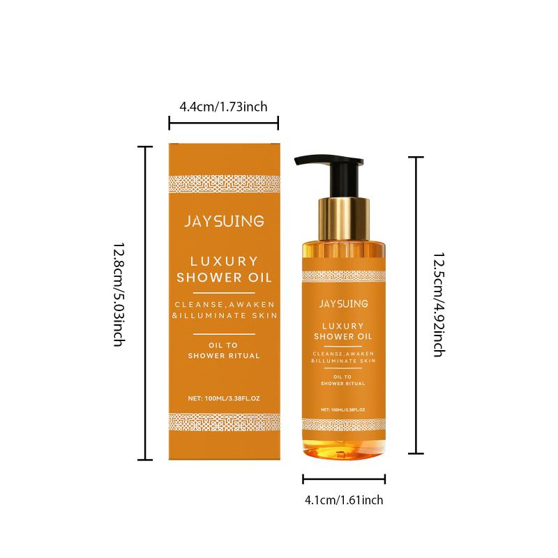 Lavender Bath Oil Shower Deep Hydration Smoothing Body Cleanser For Rough Dry Skin 100ml