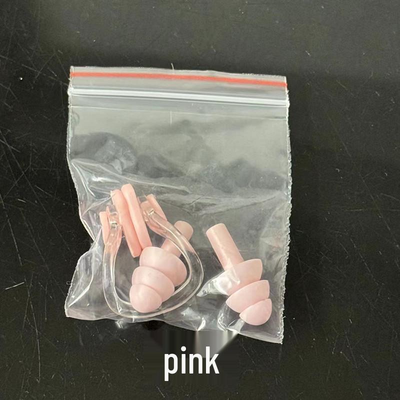 Nose Clip & Waterproof Silicone Earplugs for Swimming - Universal Fit for Adults & Children