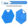 Double-Sided Silicone Bath Brush with Soft Bristles & Long Handle