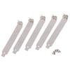 5 Peças Suporte de Cobertura de Slot PCI Para Expansão PCI Filtro de Poeira Placa de Vedação