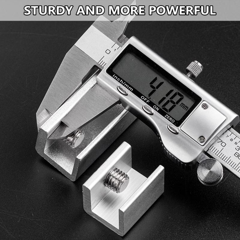 10Pcs Aluminum Alloy Window Stoppers Sliding Window Antitheft lock with Key Sliding Door Frame Restrictor Security Lock