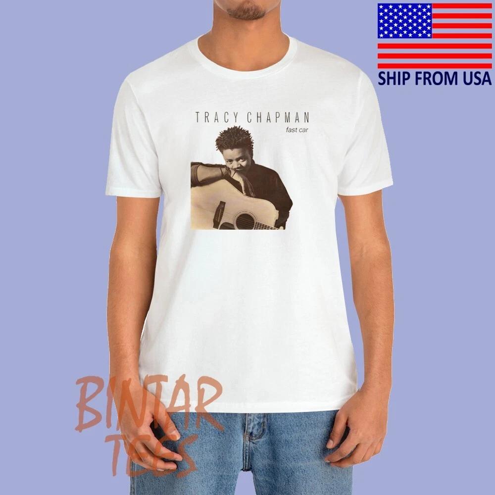 Tracy Chapman Fast Car Men s White Size S to 5XL 3XL