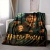 1pc Harry Potter Flannel Throw Blanket - HD Printed Lightweight Soft Warm All-Season Blanket for Sofa, Bed, Travel, Camping 112