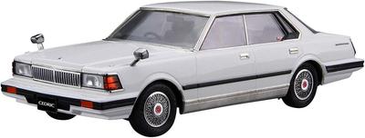 Aoshima Bunka Kyozai The Model Car 57 Scale Nissan P430 4HT280E Brougham Plastic Plastic Model (AOSHIMA) No. 1/24 Cedric/Gloria '82 Pre-Colored