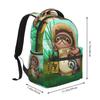 Tenuki Tanuki Backpack Student Boys Girls BookBag Children School Bag Laptop Shoulder Bags for Men Women