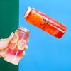 400/500/650Ml Round Disposable Juice Beverage Bottle Milk Tea Yogurt Transparent Plastic Bottles