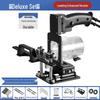 2-in-1 Woodworking Slotter & Trimmer Machine