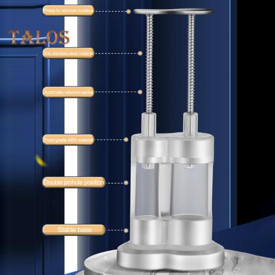 Multitools Dénoyauteur En Acier Inoxydable Pour Cerises, Dattes Rouges, Aubépine, Raisin, Jujube, Facile à Utiliser