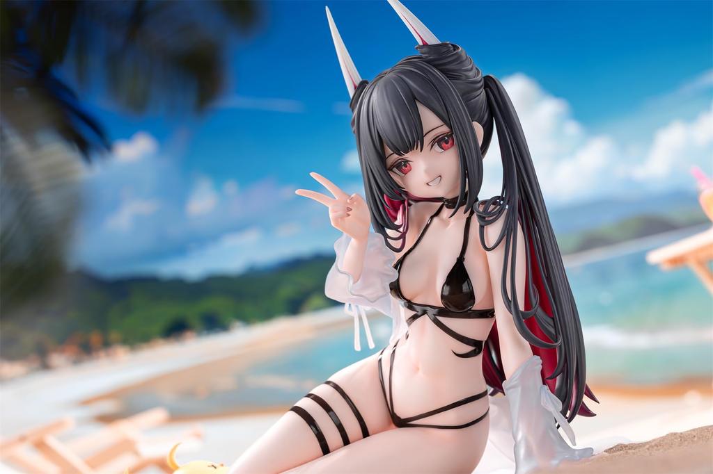 Anigame Azur Lane Hatsuzuki Love Approximately 180mm scale PVC and ABS Hazuki's Ver. Height (excluding base). 1/6 pre-painted figure.