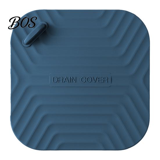 Cockroach Prevention Drain Cover Shower Tub Stopper, Waterproof Silicone Floor with Odor Blocking Handle, Universal Size Debris Catcher for