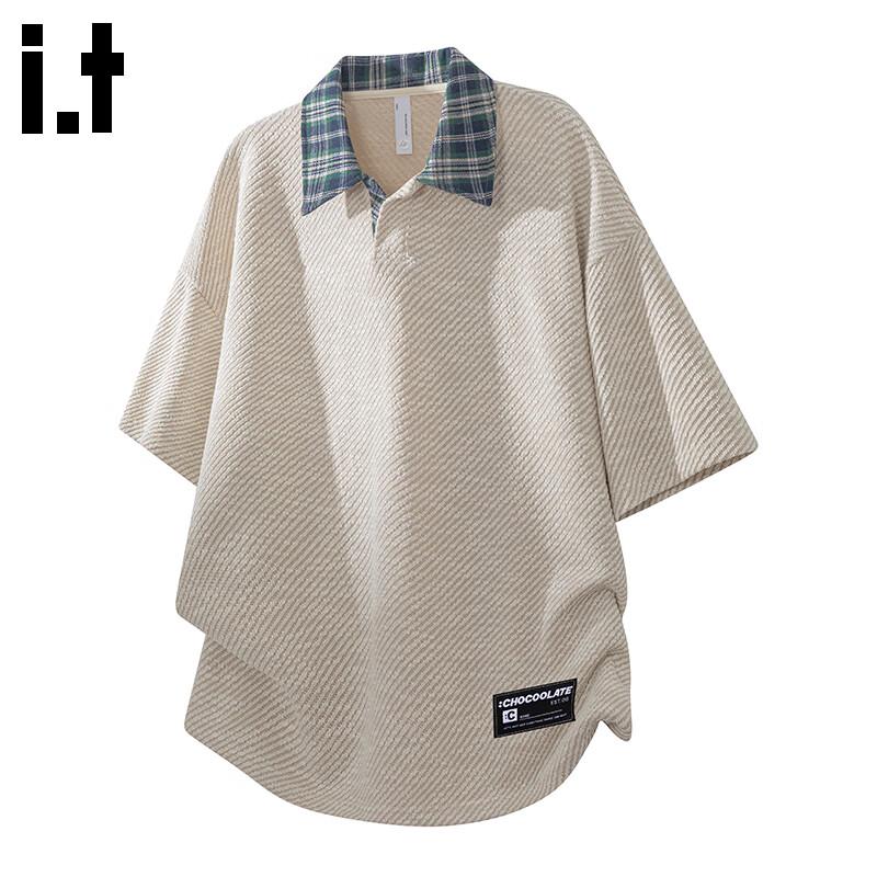 :CHOCOOLATEit Unisex Layered Look Polo Shirt
