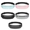 Adjustable Sports Fanny Pack Reflective Strip Mobile Phone Holder Running Waist Belt Bag  Gym