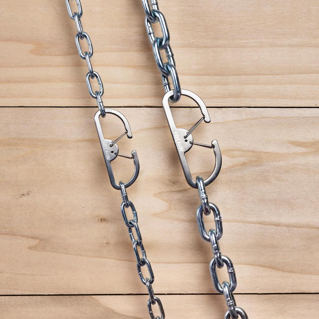 NITEIZE B Carabiner Stainless Steel Silver #3
