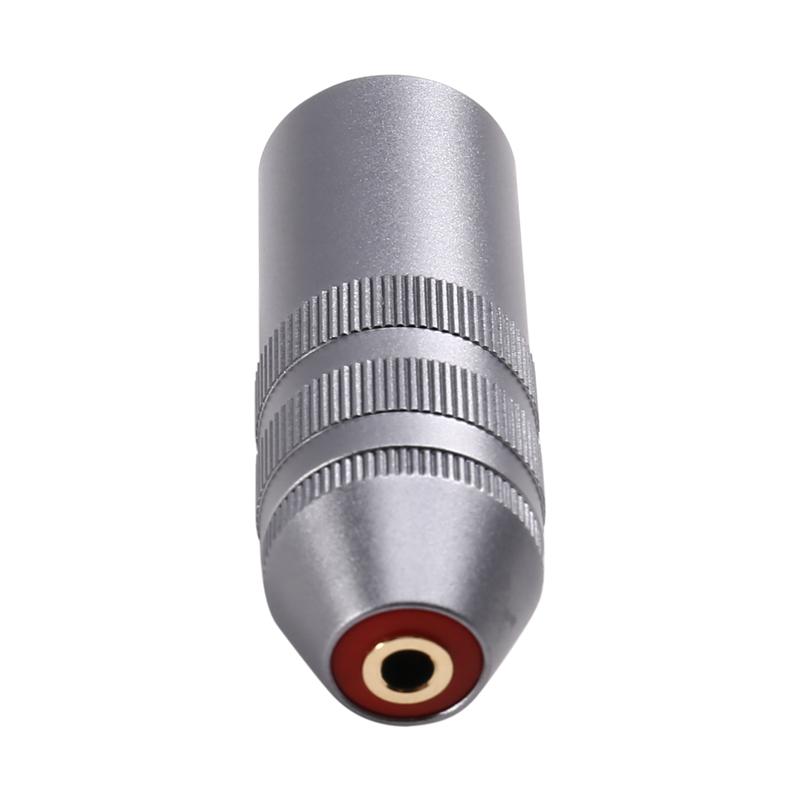 FORW-Premium 4Pin XLR Male To 3.5Mm Balanced Female Audio Adapter For Amplifiers, Microphones