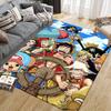 One Piece Colorful Art Square Area Rug, Non-Slip Floor Mat for Bedroom, Perfect Gift for One Piece Fans.chl