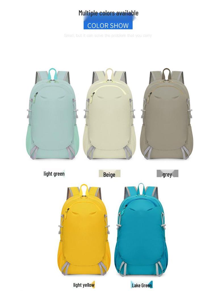 New Versatile Fashion Backpack: Casual Shoulder Bag for Outdoor Hiking, Mountaineering, and Camping.