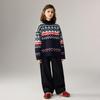ASK JUNIOR Fair Isle Girls' Jacquard Sweater