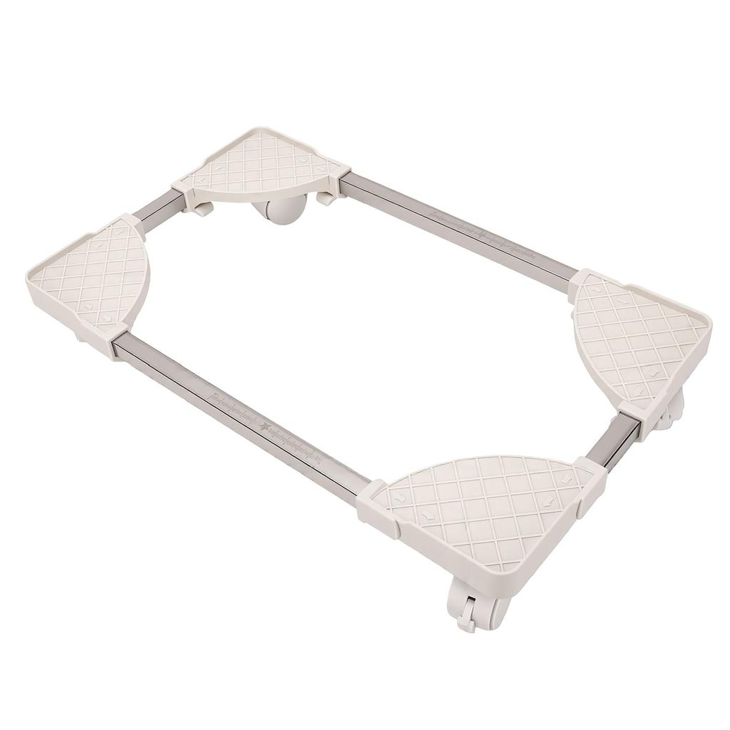 Mobile CPU Stand with 4 Locking Caster Wheels Ventilated Computer Tower Holder