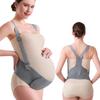 Maternity Support Belt with Adjustable Shoulder Straps U-shaped design alleviates back pain Suitable for second and third trimesters