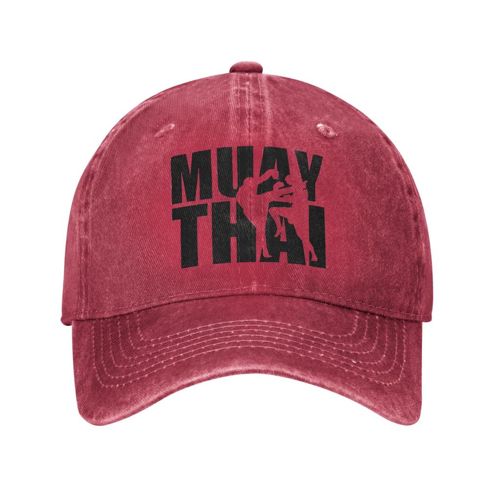 Muay Thai Casual Baseball Cap For Women Unisex Summer Kickboxing Outdoor Sports Trucker Hat Y2k Funny Sunscreen Baseball Caps