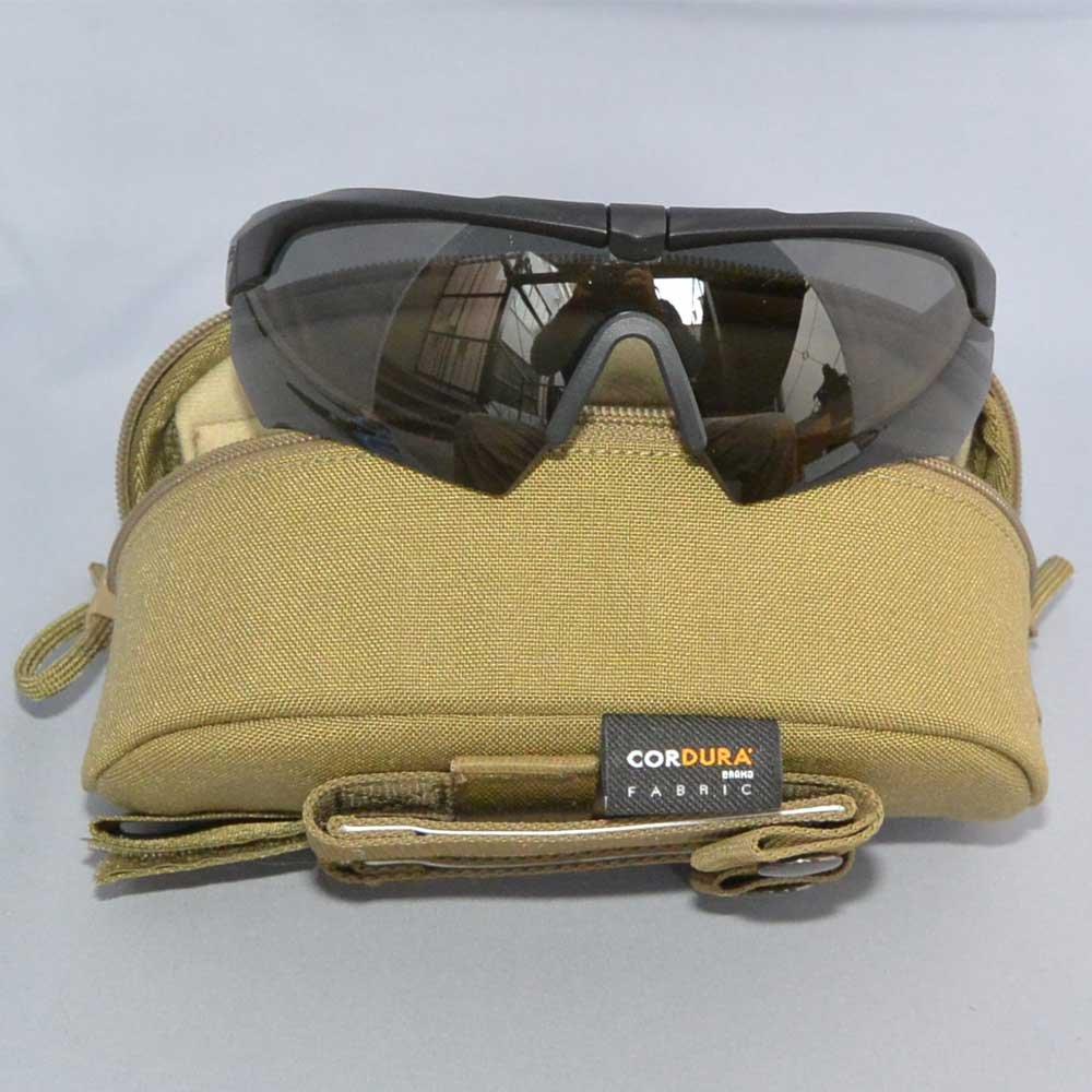 Tasmanian Tiger Eyewear Safe 7649 Eyeglass Case Tasmanian Tiger Case/Sunglasses - [Official Importer] (Black 040)
