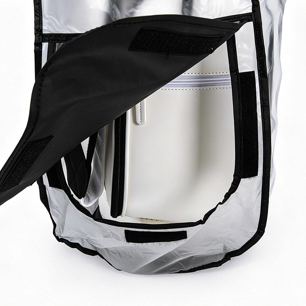 Transparent Rainproof Foldable Golf Bag Cover – All-in-One Portable Outdoor Raincoat