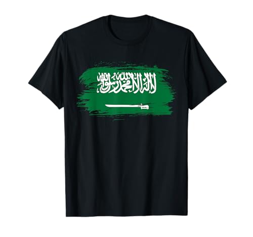 Saudi Arabia Costume - Saudi Arabian Flag I love Saudi Arabia T-Shirt