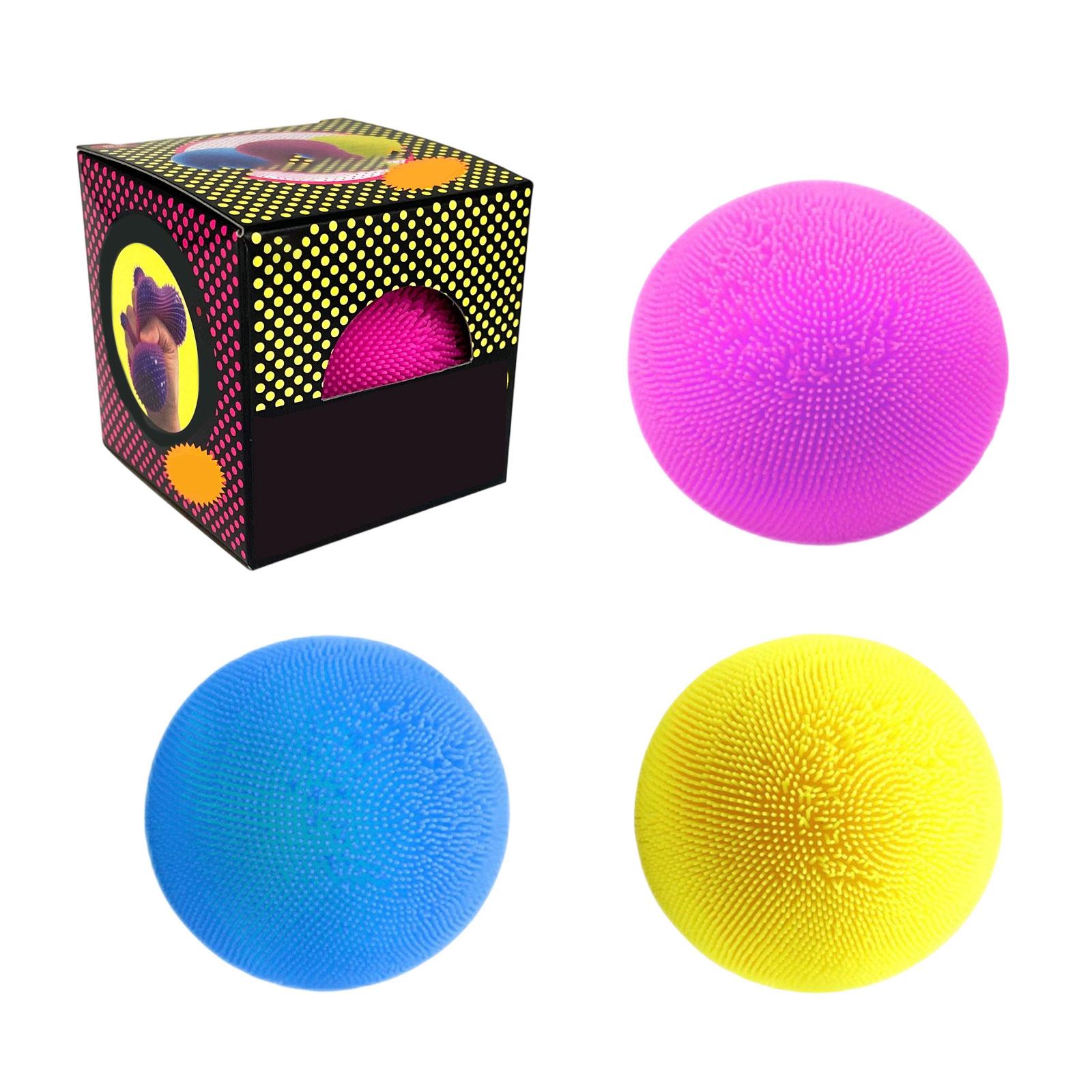 

Textured Squeeze Ball for Hand Exercise and Sensory Relief Stress Ball for Kids and Adults Soft Durable Material Assorted Packaging One Size