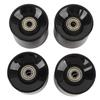 4PCS Skateboard Wheels High Elasticity PU 60x45mm Longboard Roller Wheel with Bearings