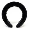Royal Luxury 4-Color Full-Skin Mink Fur Hair Band Beige