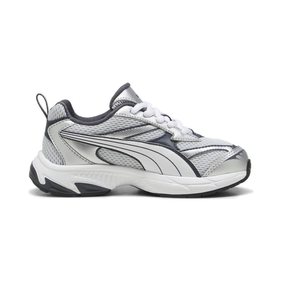 Puma Morphic PS Kids Casual Shoes Kids Shoes Gray Black 393793-06