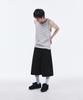SCALLYWAG Side Big Logo Bermuda Sweat Shorts [Black]