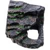 Resin Reptile Rock Hideout Turtles Basking Platform Aquarium Tank Accessories Landscape for Bearded Dragon Aquatic Turtles