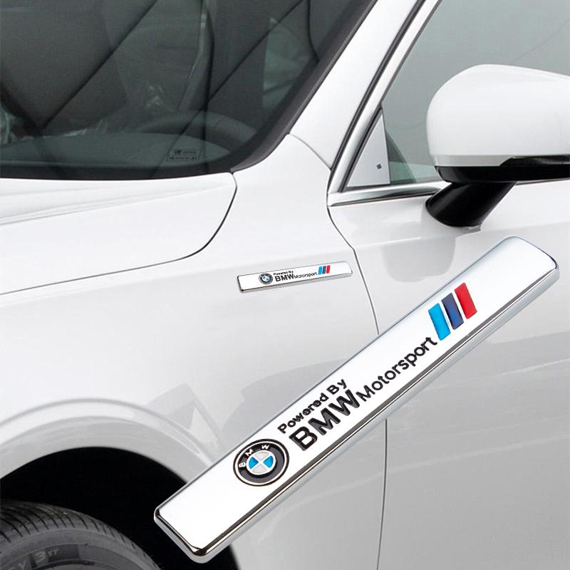 Stilizare Auto Insignă Metalică 3D pentru Aripă Portbagaj Mașină Pentru BMW Performance F25 F26 F15 F16 E90 E91 E92 E60 E84 G22 G32 F13 F36 G30