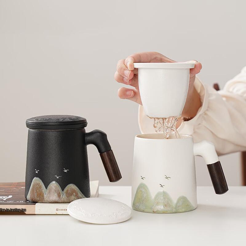 OLOEY Floating Cloud Office Tea Mug